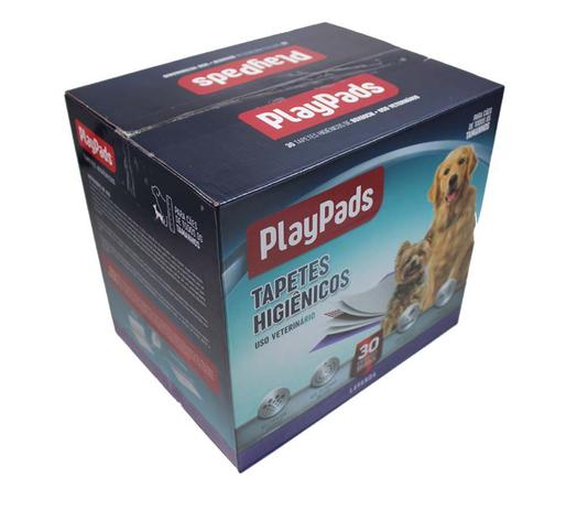 Tapete Higiênico Para Cães 60X80CM - 30 Unidades Playpads - Play Pads Menor preço em Tapete Higiênico Para Cães 60X80CM - 30 Unidades Playpads - Play Pads