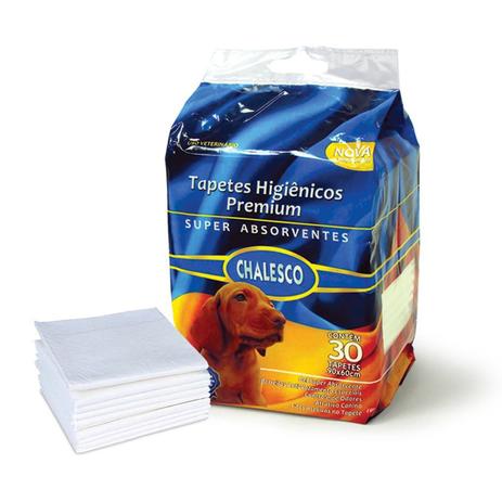 Tapete Higiênico para Cães e Gatos Chalesco 60X90CM 30UN Menor preço em Tapete Higiênico para Cães e Gatos Chalesco 60X90CM 30UN