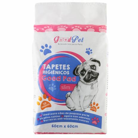 Tapete Higiênico para Cães Good Pad 60x60cm - Embalagem com 30 Unidades - PET LIKE é boa?
