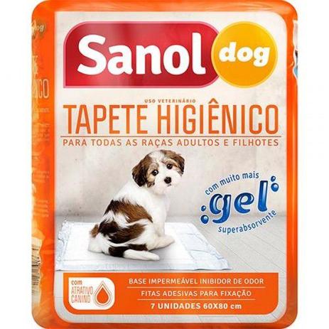 Tapete higiênico para cães Sanol Dog 7 UNIDADES Menor preço em Tapete higiênico para cães Sanol Dog 7 UNIDADES