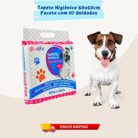 Tapete Higiênico Pet Cachorro Descartável Alta Absorção 60x60Cm Com 7 OU 30 Unidades - God Pet é boa?