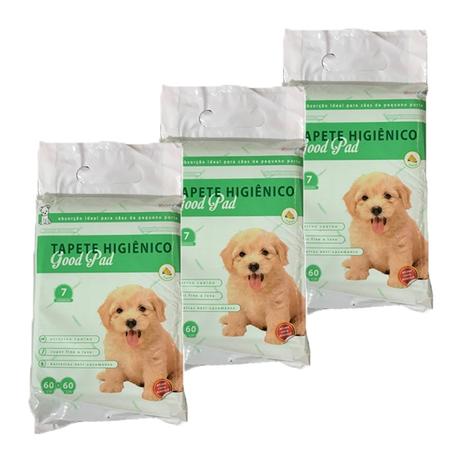 Tapete Higiênico Petlike Good Pad 60 x 60cm Aroma Limão Kit com 3 pacotes com 7 Unidades Menor preço em Tapete Higiênico Petlike Good Pad 60 x 60cm Aroma Limão Kit com 3 pacotes com 7 Unidades