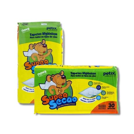 Tapete higienico Super Secão 30 Un 80 x 60 BWMG - Petix é ruim? Tapete higienico Super Secão 30 Un 80 x 60 BWMG - Petix é boa?