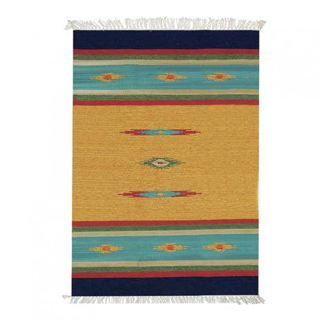 Tapete Indiano retangular Algodão D3 Kilim Niazitex 140cm x 200cm Colorido é boa?