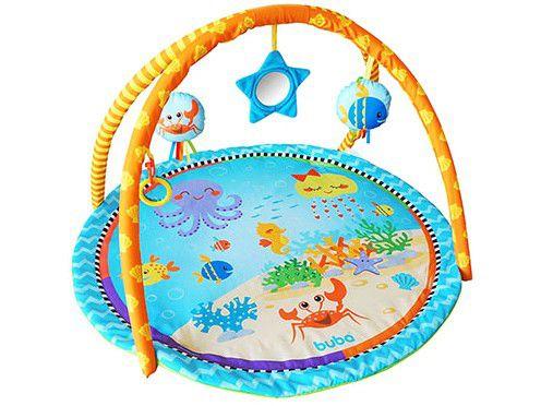 Tapete Infantil Baby Atividades Fundo do Mar - Buba Menor preço em Tapete Infantil Baby Atividades Fundo do Mar - Buba