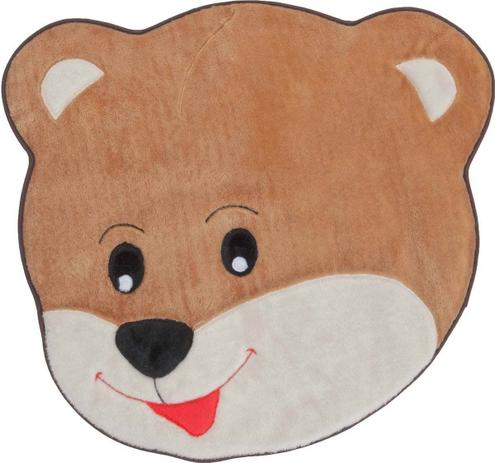 Tapete Infantil de Pelúcia Urso Carinho - 67cm x 67cm - Caramelo - Santos luan Menor preço em Tapete Infantil de Pelúcia Urso Carinho - 67cm x 67cm - Caramelo - Santos luan