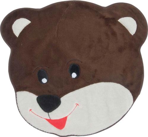 Tapete Infantil de Pelúcia Urso Carinho - 67cm x 67cm - Tabaco - Santos luan Menor preço em Tapete Infantil de Pelúcia Urso Carinho - 67cm x 67cm - Tabaco - Santos luan