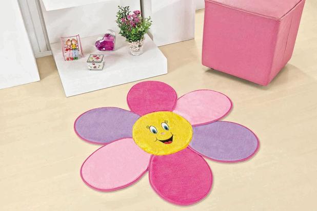 Tapete Infantil de Quarto Grande 1,20m Margarida Pink - Guga tapetes é boa?