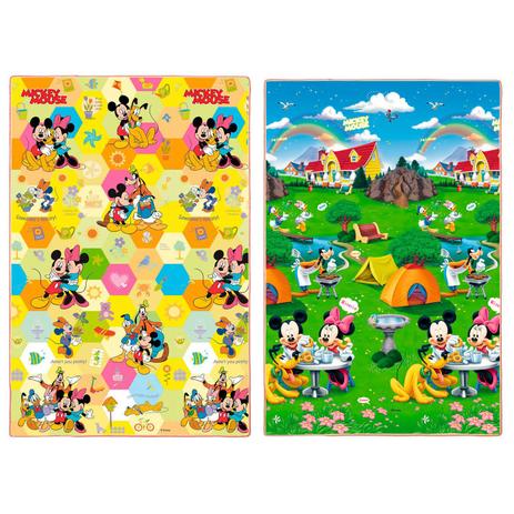 Tapete Infantil Dupla Face Recreio Disney Trip Mickey Jolitex 120cmx180cm Colorido Menor preço em Tapete Infantil Dupla Face Recreio Disney Trip Mickey Jolitex 120cmx180cm Colorido