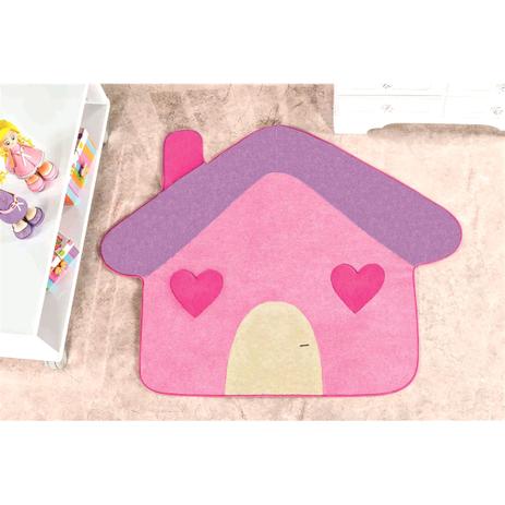 Tapete Infantil Em Formato Big De Casinha 115x106cm - Guga tapetes Menor preço em Tapete Infantil Em Formato Big De Casinha 115x106cm - Guga tapetes