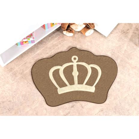 Tapete Infantil Em Formato Big De Coroa 116x90cm Castor - Guga tapetes Menor preço em Tapete Infantil Em Formato Big De Coroa 116x90cm Castor - Guga tapetes
