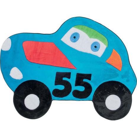 Tapete Infantil Padrão Carrinho - 98cm x 68cm - Santos luan Menor preço em Tapete Infantil Padrão Carrinho - 98cm x 68cm - Santos luan