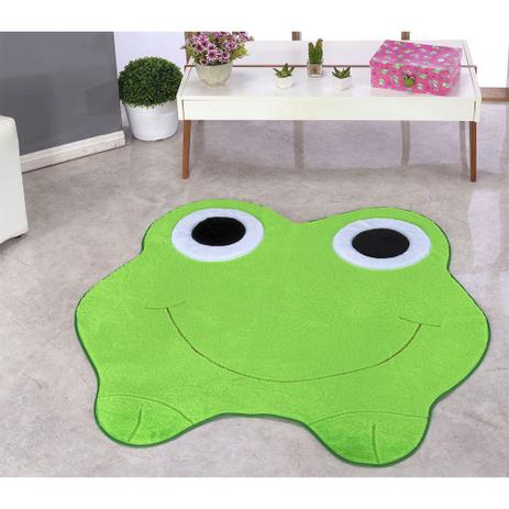 Tapete Infantil Padrão Sapo - 75cm x 65cm - Santos luan Menor preço em Tapete Infantil Padrão Sapo - 75cm x 65cm - Santos luan