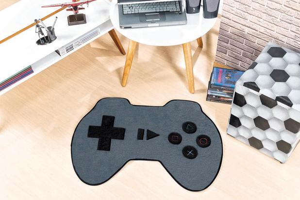 Tapete Infantil para Quarto Grande 1,15m Controle Cinza - Guga tapetes é ruim? Tapete Infantil para Quarto Grande 1,15m Controle Cinza - Guga tapetes é boa?