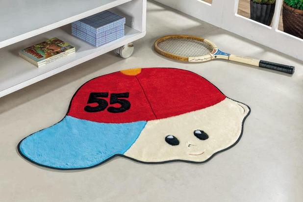 Tapete Infantil para Quarto Grande Menino com Boné Vermelho - Guga tapetes é boa?