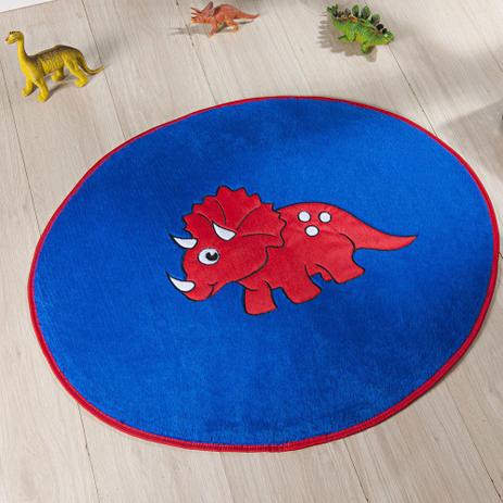 Tapete Infantil Pelúcia Dinossauro Baby Premium Antiderrapante - Azul - Guga tapetes Menor preço em Tapete Infantil Pelúcia Dinossauro Baby Premium Antiderrapante - Azul - Guga tapetes