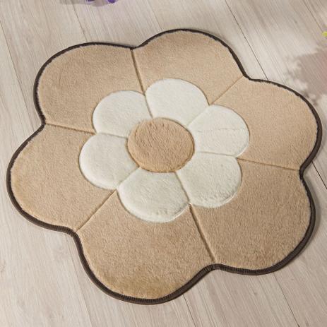 Tapete Infantil Pelúcia Margarida Dupla Premium Antiderrapante - Bege - Guga Tapetes Menor preço em Tapete Infantil Pelúcia Margarida Dupla Premium Antiderrapante - Bege - Guga Tapetes