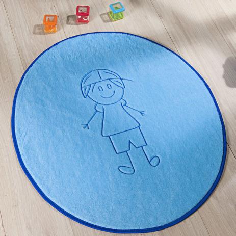 Tapete Infantil Pelúcia Menino Ítalo Premium Antiderrapante - Azul Turquesa - Guga tapetes Menor preço em Tapete Infantil Pelúcia Menino Ítalo Premium Antiderrapante - Azul Turquesa - Guga tapetes