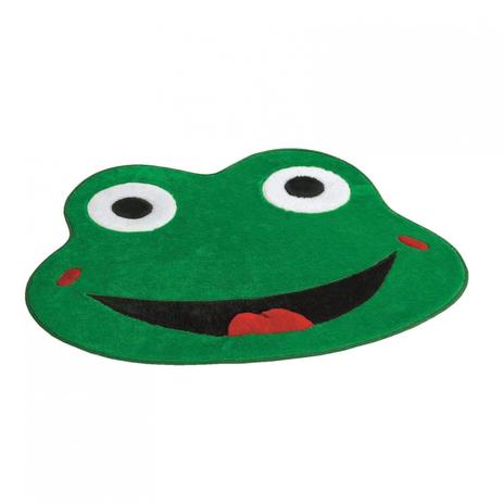Tapete Infantil Sapo Premium 108cmx132cm Guga Tapetes Verde Menor preço em Tapete Infantil Sapo Premium 108cmx132cm Guga Tapetes Verde
