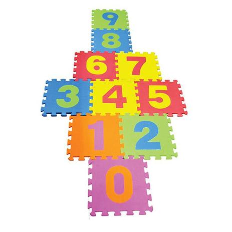 Tapete Infantil Tatame em Eva Numérico Colorido 10 Peças - Vmp é boa?