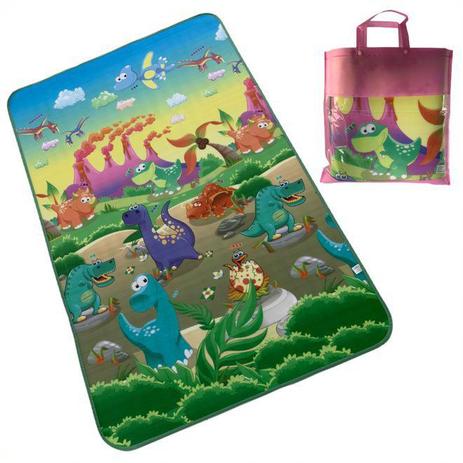 Tapete Infantil Térmico Lavável Emborrachado Bebê 1,8x1m Dinossauro - Universal Vendas Menor preço em Tapete Infantil Térmico Lavável Emborrachado Bebê 1,8x1m Dinossauro - Universal Vendas
