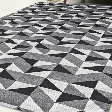Tapete Jacquard Dallas 1,35 m x 1,00 m antiderrapante - Preto - Bella Vita é ruim? Tapete Jacquard Dallas 1,35 m x 1,00 m antiderrapante - Preto - Bella Vita é boa?