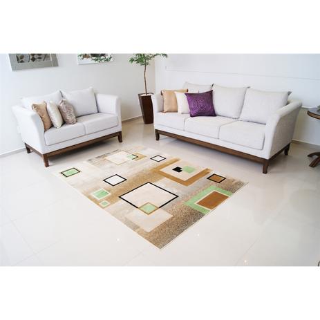 Tapete Marbella Moderno Quadrado Veludo 148x200cm - Rayza Menor preço em Tapete Marbella Moderno Quadrado Veludo 148x200cm - Rayza