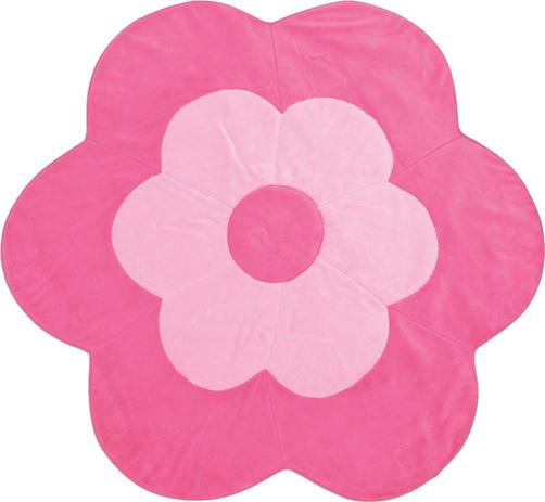 Tapete Margarida Dupla Tamanho PADRÃO 0,75cm x 0,65cm 100 Acrílico E.V.A Rosa - Santos  luan é boa?