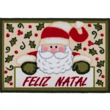 Tapete Multiuso Entrada 40x60 Natal Feliz Natal Corttex Menor preço em Tapete Multiuso Entrada 40x60 Natal Feliz Natal Corttex