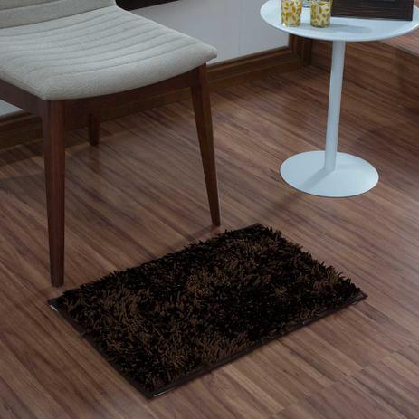Tapete Multiuso Microfibra Shaggy 40 X 60cm Tabaco. - Promocao Menor preço em Tapete Multiuso Microfibra Shaggy 40 X 60cm Tabaco. - Promocao
