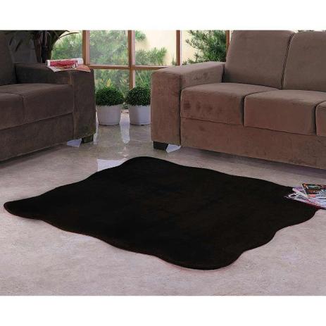 Tapete Ondulado para Quarto e Sala Liso Tecido de Pelúcia 1,33m x 1,33m - Preto - Santos luan Menor preço em Tapete Ondulado para Quarto e Sala Liso Tecido de Pelúcia 1,33m x 1,33m - Preto - Santos luan