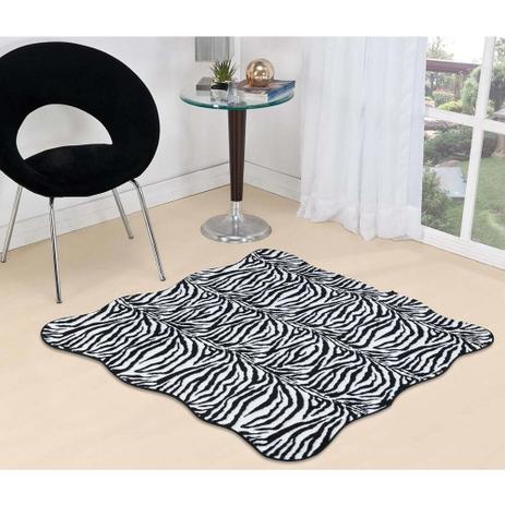 Tapete Ondulado para Quarto e Sala Safari Tecido de Pelúcia 1,33m x 1,33m - Zebra - Santos luan Menor preço em Tapete Ondulado para Quarto e Sala Safari Tecido de Pelúcia 1,33m x 1,33m - Zebra - Santos luan