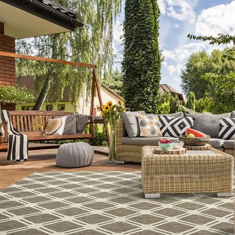 Tapete Outdoor P/ Ambiente Externo Geometrico 01/18 1,00X1,50 - Tapetes São Carlos Menor preço em Tapete Outdoor P/ Ambiente Externo Geometrico 01/18 1,00X1,50 - Tapetes São Carlos