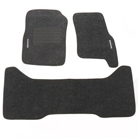 Tapete para Carro Carpete Personalizado Ranger Cabine Dupla 3 Peças - Flash é boa?