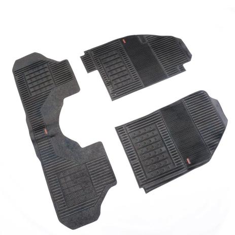 Tapete para Carro Preto Meriva 02/12 3 Peças Borcol Menor preço em Tapete para Carro Preto Meriva 02/12 3 Peças Borcol