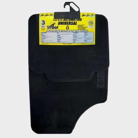 Tapete para Carro Preto Série 3 4 Peças Street Menor preço em Tapete para Carro Preto Série 3 4 Peças Street