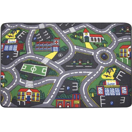 Tapete para Quarto Infantil Boucle Niazitex 50cmx90cm Cinza Menor preço em Tapete para Quarto Infantil Boucle Niazitex 50cmx90cm Cinza