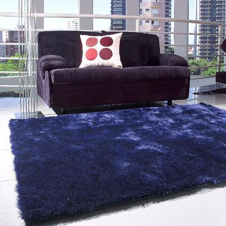 Tapete para Quarto Kioto Marinho - 100x50cm - 100 Poliéster - Corttex Menor preço em Tapete para Quarto Kioto Marinho - 100x50cm - 100 Poliéster - Corttex