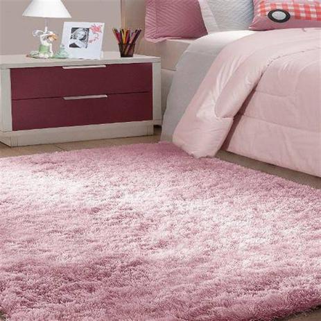 Tapete Para Quarto Kioto Rosa Bebe 0,50x1,00M - Tapetes Corttex Menor preço em Tapete Para Quarto Kioto Rosa Bebe 0,50x1,00M - Tapetes Corttex