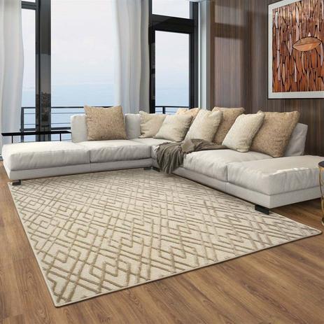 Tapete para sala e quarto Art Design Treliça 1,00x1,50m - São carlos Menor preço em Tapete para sala e quarto Art Design Treliça 1,00x1,50m - São carlos