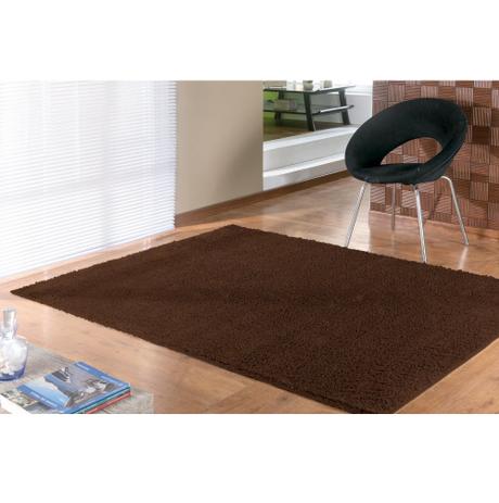 Tapete Para Sala e Quarto Oasis Classic Apolo 1,50 X 2,00 Shaggy Antiderrapante Chocolate 17mm Alt. - Vilela enxovais Menor preço em Tapete Para Sala e Quarto Oasis Classic Apolo 1,50 X 2,00 Shaggy Antiderrapante Chocolate 17mm Alt. - Vilela enxovais