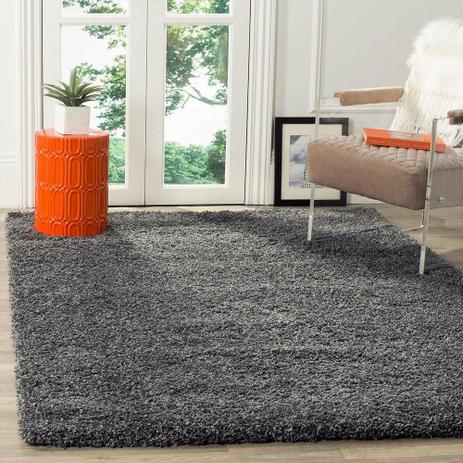 Tapete para Sala e Quarto Peludo Luxo Casa Dona 150x200cm Prata Platinum Menor preço em Tapete para Sala e Quarto Peludo Luxo Casa Dona 150x200cm Prata Platinum