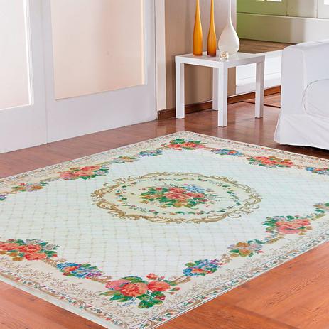 Tapete para Sala ou Quarto Niazitex Jasmin 90x40 cm Marfim Menor preço em Tapete para Sala ou Quarto Niazitex Jasmin 90x40 cm Marfim