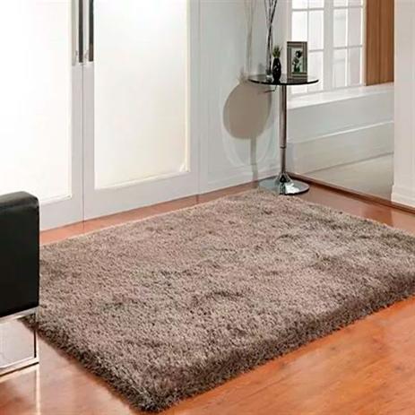 Tapete para Sala ou Quarto Niazitex Palma 200x140 cm Chumbo Menor preço em Tapete para Sala ou Quarto Niazitex Palma 200x140 cm Chumbo
