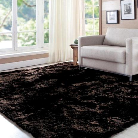 Tapete para Sala Premium 200x300cm Preto - Casa dona Menor preço em Tapete para Sala Premium 200x300cm Preto - Casa dona