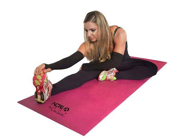 Tapete para Yoga 1 Peça Acte Sports - Cau Saad Mat Menor preço em Tapete para Yoga 1 Peça Acte Sports - Cau Saad Mat