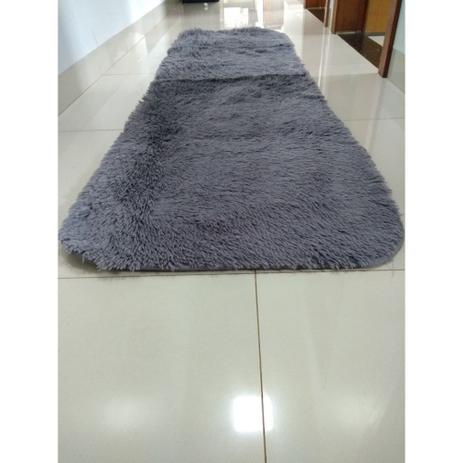 Tapete Passadeira 2,00 X 0,60 Quarto Cozinha Corredor Cinza - Essência enxovais é boa?