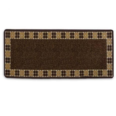 Tapete Passadeira Antiderrapante 45x120cm Xadrez - Niazitex Menor preço em Tapete Passadeira Antiderrapante 45x120cm Xadrez - Niazitex