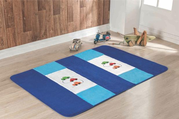 Tapete Passadeira Carrinho Azul Royal Quarto Infantil Macio e Fofo Decorativo - Guga tapetes Menor preço em Tapete Passadeira Carrinho Azul Royal Quarto Infantil Macio e Fofo Decorativo - Guga tapetes