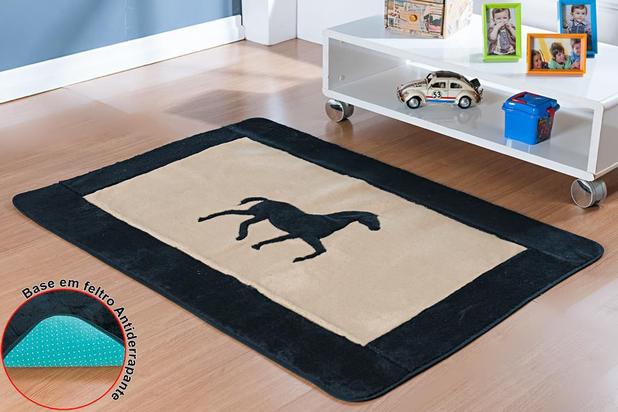 Tapete Passadeira Cavalo Bege Quarto Menino Infantil Macio Fofo Decorativo - Guga Tapetes Menor preço em Tapete Passadeira Cavalo Bege Quarto Menino Infantil Macio Fofo Decorativo - Guga Tapetes